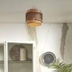 Good & Mojo Loftlamper > Bhutan loftslampe, bambus, Ø 25 cm