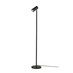 Good & Mojo Arbejdsrum/Kontor|Gulvlamper > Gulvlampe Java, sort, 141 cm, bambus, GU10