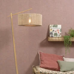 Gulvlamper|Gulvlamper ^ Good & Mojo Iguazu buelampe natur cylinder Ø50cm