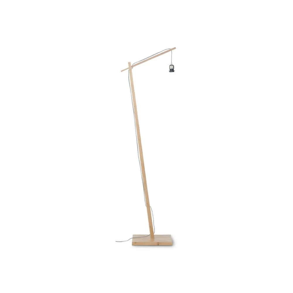 Gulvlamper|Gulvlamper ^ Good & Mojo Iguazu buelampe natur cylinder Ø50cm