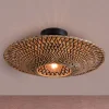 Good & Mojo Loftlamper > loftlampe Bali, Ø 44 cm, sort/natur, bambus