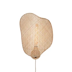 Good & Mojo Væglamper > væglampe Kinabalu, natur, 50 cm, bambusstik