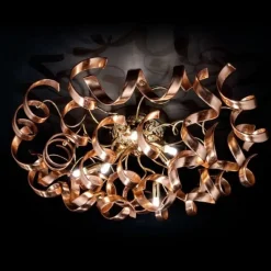 Metallux Loftlamper > Graciøs loftlampe Kobber, kobber