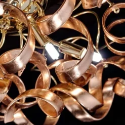 Metallux Loftlamper > Graciøs loftlampe Kobber, kobber