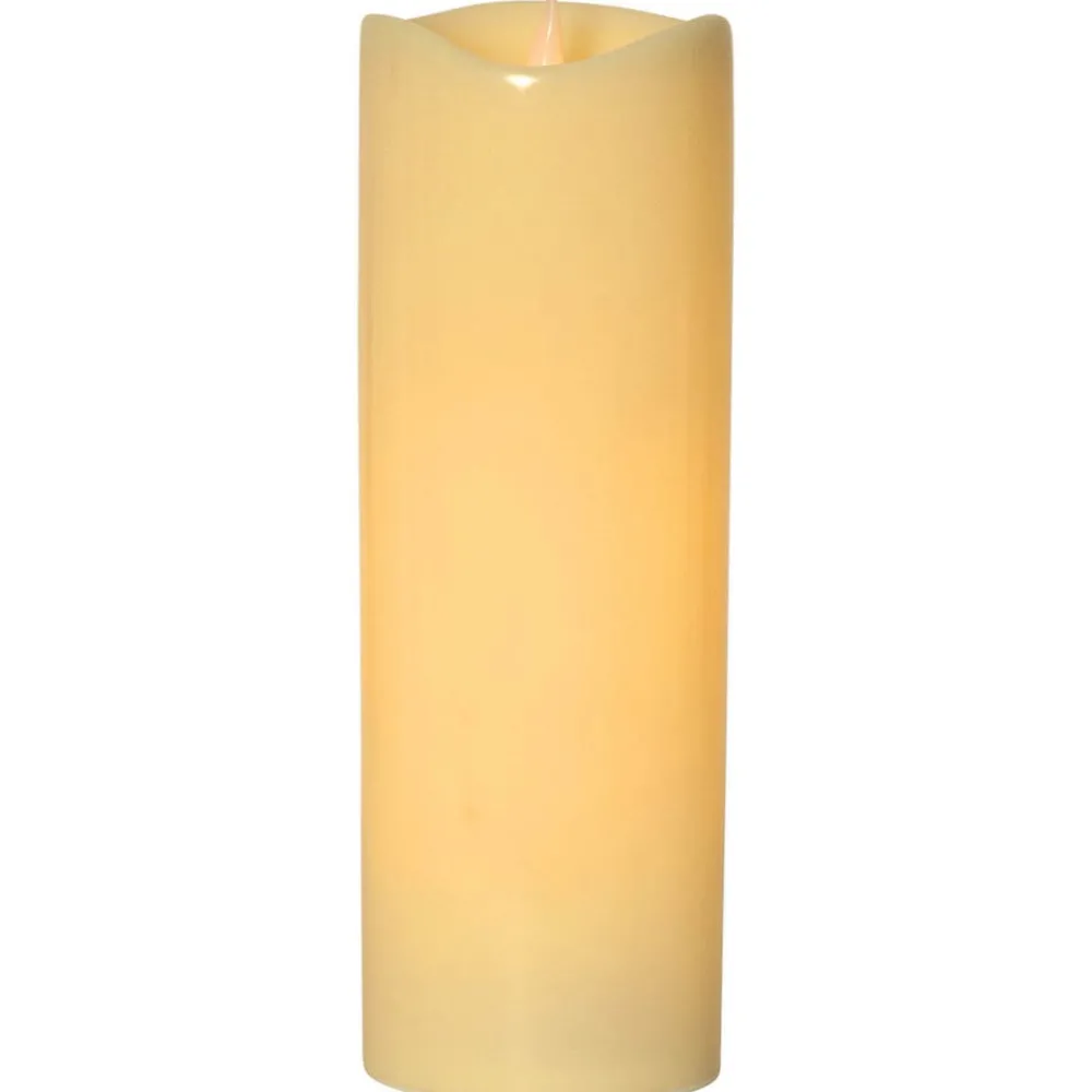 STAR TRADING Dekorationsbelysning|Terrassebelysning > Grande LED-kerte, batteridrevet, højde 38 cm