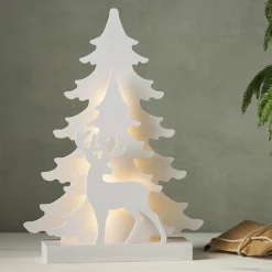 STAR TRADING Julepynt > Grandy LED-dekorationslampe, rensdyr, graner 41 cm