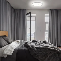 Briloner Arbejdsrum/Kontor|Loftlamper > Gratis LED-loftlampe, Ø 29 cm, sølv