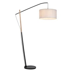 JUST LIGHT. GmbH Gulvlamper > Grøn Sofie gulvlampe med papirskærm