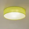 Loftlamper ^ ORION Grøn tekstil loftslampe Jitendra