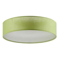 Loftlamper ^ ORION Grøn tekstil loftslampe Jitendra