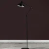 GRUPA Gulvlamper|Gulvlamper > Arigato gulvlampe, tredelt arm, sort