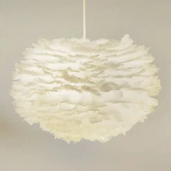 UMAGE Pendellamper|Pendellamper > Gåsefjer pendellampe Eos medium, hvid
