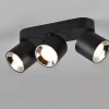 Trio Lighting Loftlamper|Loftlamper > Guayana loftspot GU10, 3 lyskilder, sort
