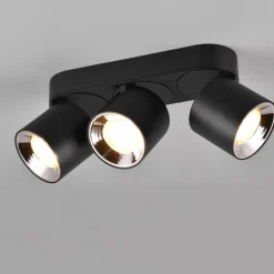 Trio Lighting Loftlamper|Loftlamper > Guayana loftspot GU10, 3 lyskilder, sort