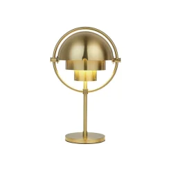 Dekorationsbelysning ^ GUBI bordlampe Multi-Lite højde 30 cm messing/messing