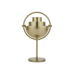 Dekorationsbelysning ^ GUBI bordlampe Multi-Lite højde 30 cm messing/messing