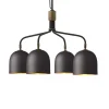 Lysekroner ^ GUBI Lysekrone Howard 4-lys Ø 66 cm gunmetal