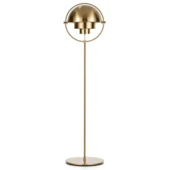 GUBI Gulvlamper > Multi-Lite gulvlampe, højde 148 cm, messing/messing