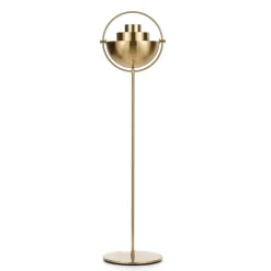GUBI Gulvlamper > Multi-Lite gulvlampe, højde 148 cm, messing/messing
