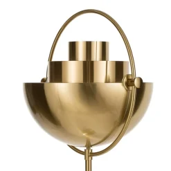 GUBI Gulvlamper > Multi-Lite gulvlampe, højde 148 cm, messing/messing