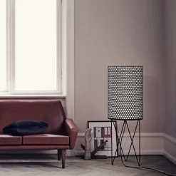 GUBI Gulvlamper|Gulvlamper > Pedrera PD2-gulvlampe med dæmper, sort