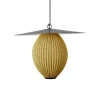 Udendørs Pendellamper ^ GUBI Satellite udendørs pendel, 57x36 cm, sort/sennepsguld