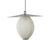 Udendørs Pendellamper ^ GUBI Satellite udendørs pendel, 45x27 cm, sort/cremehvid
