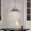 Pendellamper ^ GUBI Semi pendellampe, Ø 47 cm, antracit