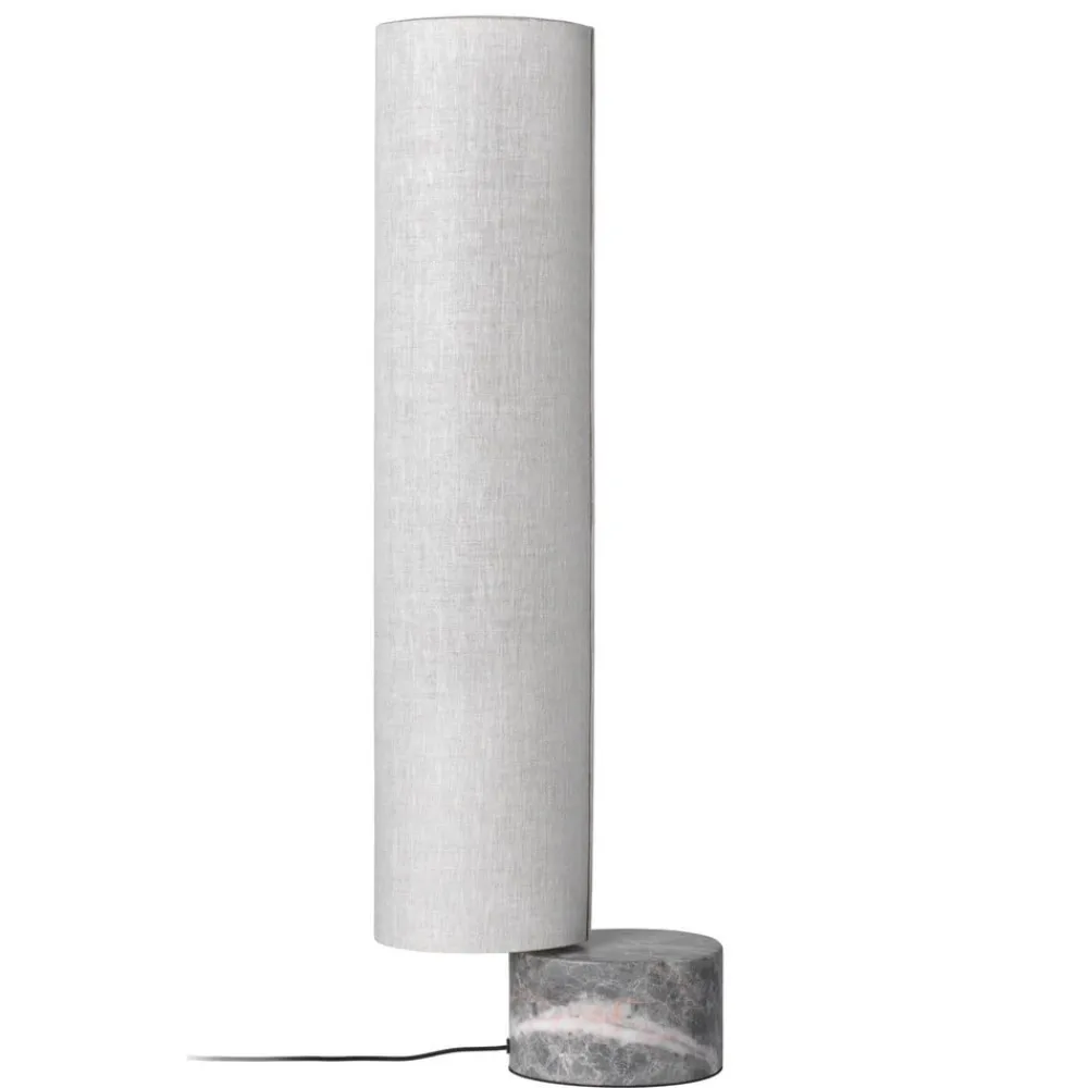 GUBI Gulvlamper|Gulvlamper > Unbound LED-gulvlampe 80 cm lærred