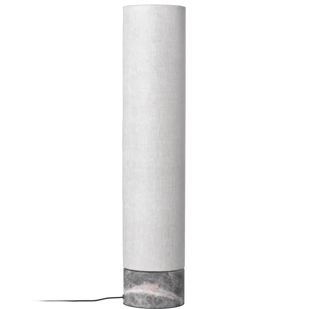 GUBI Gulvlamper|Gulvlamper > Unbound LED-gulvlampe 80 cm lærred
