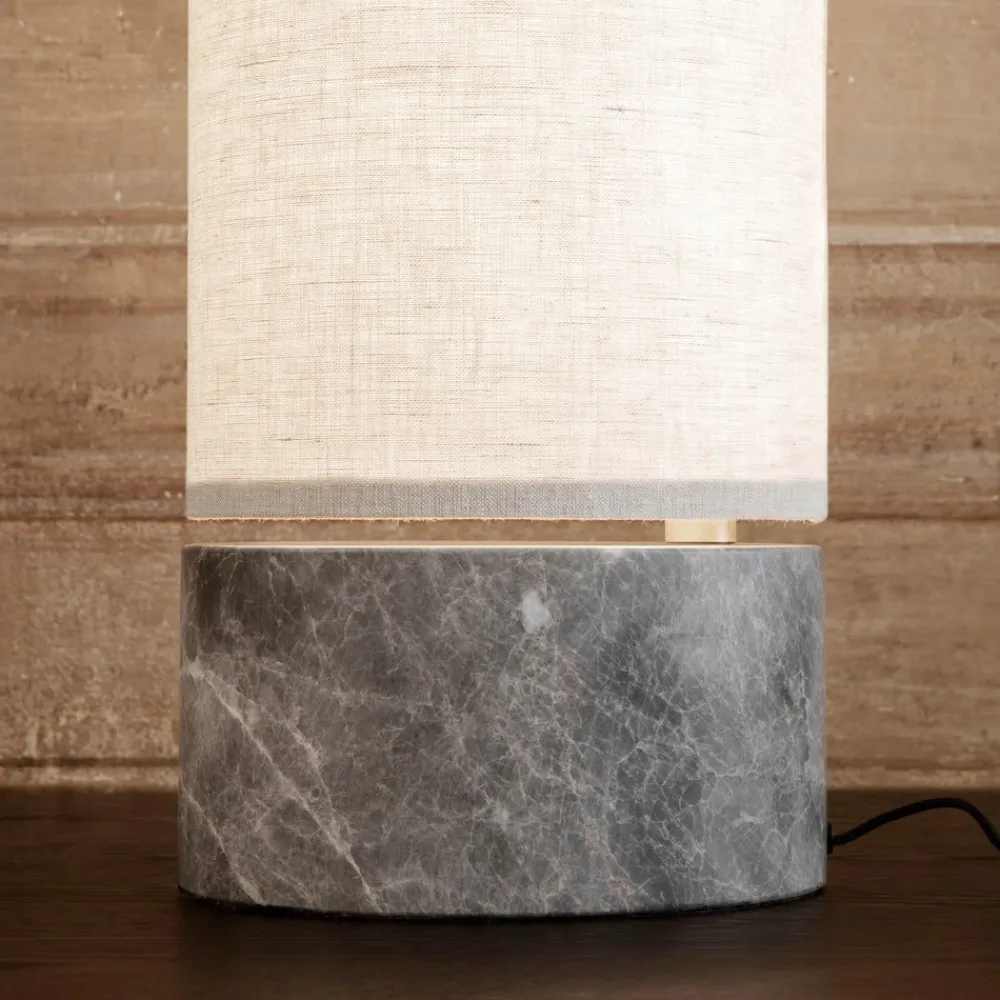 GUBI Gulvlamper|Gulvlamper > Unbound LED-gulvlampe 80 cm lærred