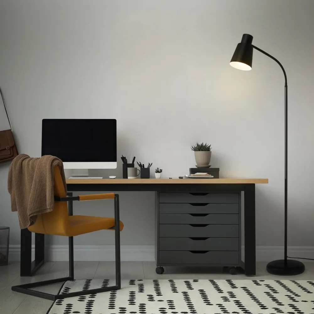 Briloner Gulvlamper > Gulvlampe 1474015 af metal i sort
