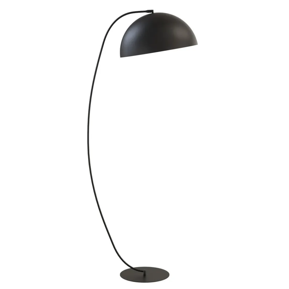 EMIBIG LIGHTING Gulvlamper > Gulvlampe Arcos, sort, højde 150 cm, metal