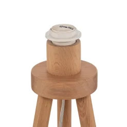 Duolla Gulvlamper|Gulvlamper > Gulvlampe Boho, treben creme-hvid/rattan
