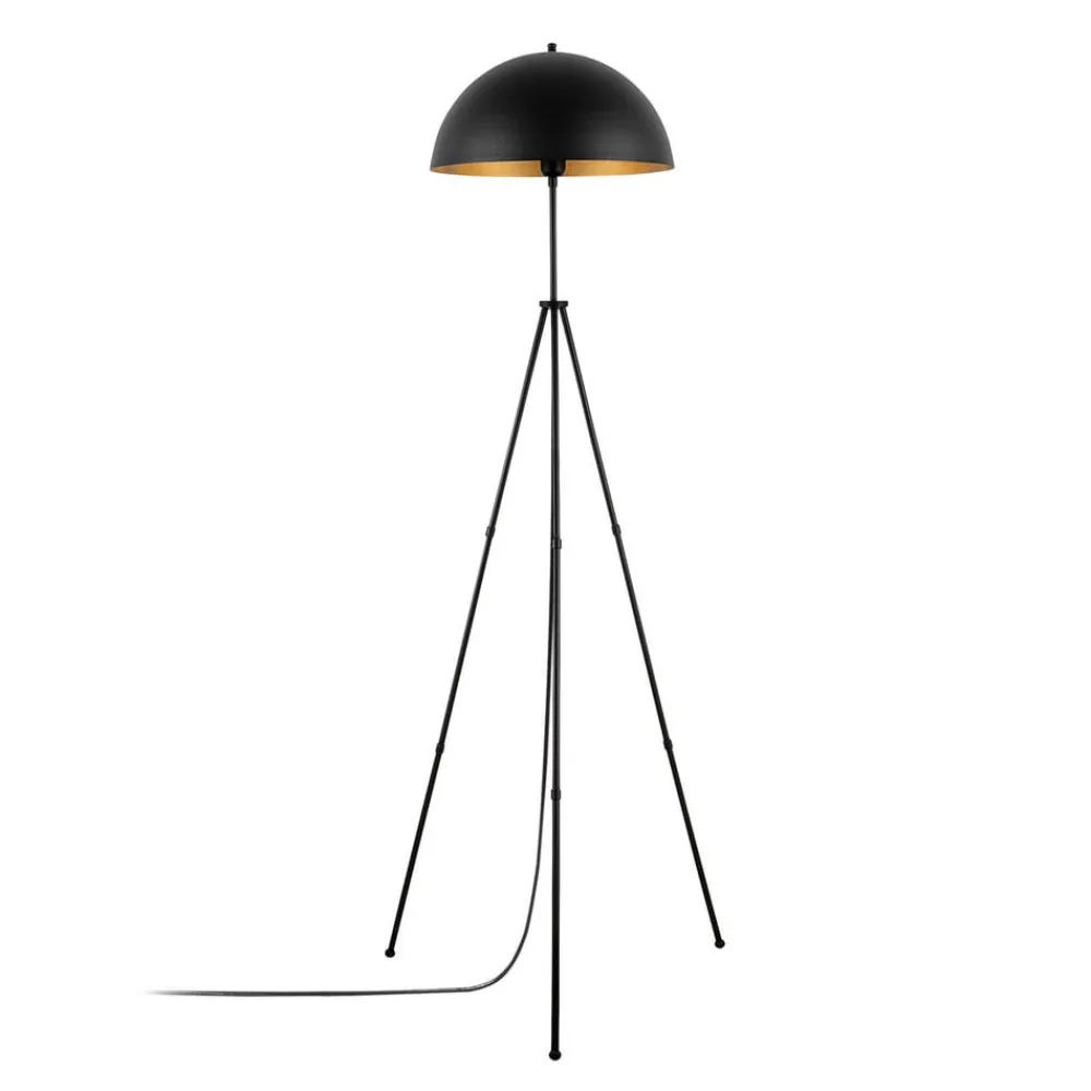 Gulvlamper|Gulvlamper ^ Opviq Gulvlampe Can-NT-113-1, sort metal treben, højde 170 cm