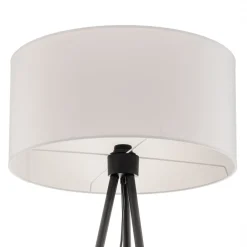 Gulvlamper|Gulvlamper ^ BRITOP Gulvlampe Corralee i sort og hvid