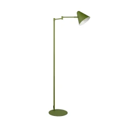 Trio Lighting Gulvlamper|Gulvlamper > Gulvlampe Cosima, grøn, højde 126 cm, metal