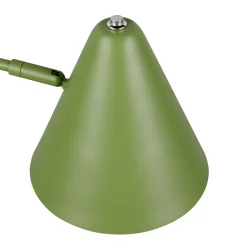 Trio Lighting Gulvlamper|Gulvlamper > Gulvlampe Cosima, grøn, højde 126 cm, metal