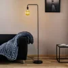 Gulvlamper|Gulvlamper ^ Trio Lighting Gulvlampe Diallo uden skærm mat sort