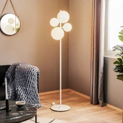 ALDEX Gang|Gulvlamper > Gulvlampe Dione, 4 lyskilder, hvid