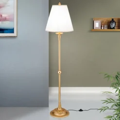 ORION Gulvlamper|Gulvlamper > Gulvlampe Donata med plisséskærm