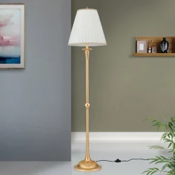 ORION Gulvlamper|Gulvlamper > Gulvlampe Donata med plisséskærm