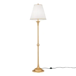 ORION Gulvlamper|Gulvlamper > Gulvlampe Donata med plisséskærm