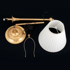 ORION Gulvlamper|Gulvlamper > Gulvlampe Donata med plisséskærm