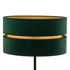 Duolla Gang|Gulvlamper > Gulvlampe Duo, grøn/guld, Ø 40 cm 1 lyskilde