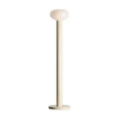 ALDEX Gulvlamper > Gulvlampe Flo, beige, højde 138 cm, 1 lyskilde, glas