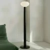 ALDEX Gulvlamper > Gulvlampe Flo, grøn, højde 138 cm, 1 lyskilde, glas