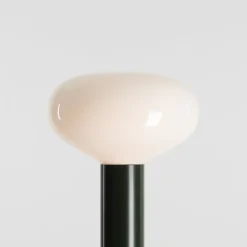 ALDEX Gulvlamper > Gulvlampe Flo, grøn, højde 138 cm, 1 lyskilde, glas