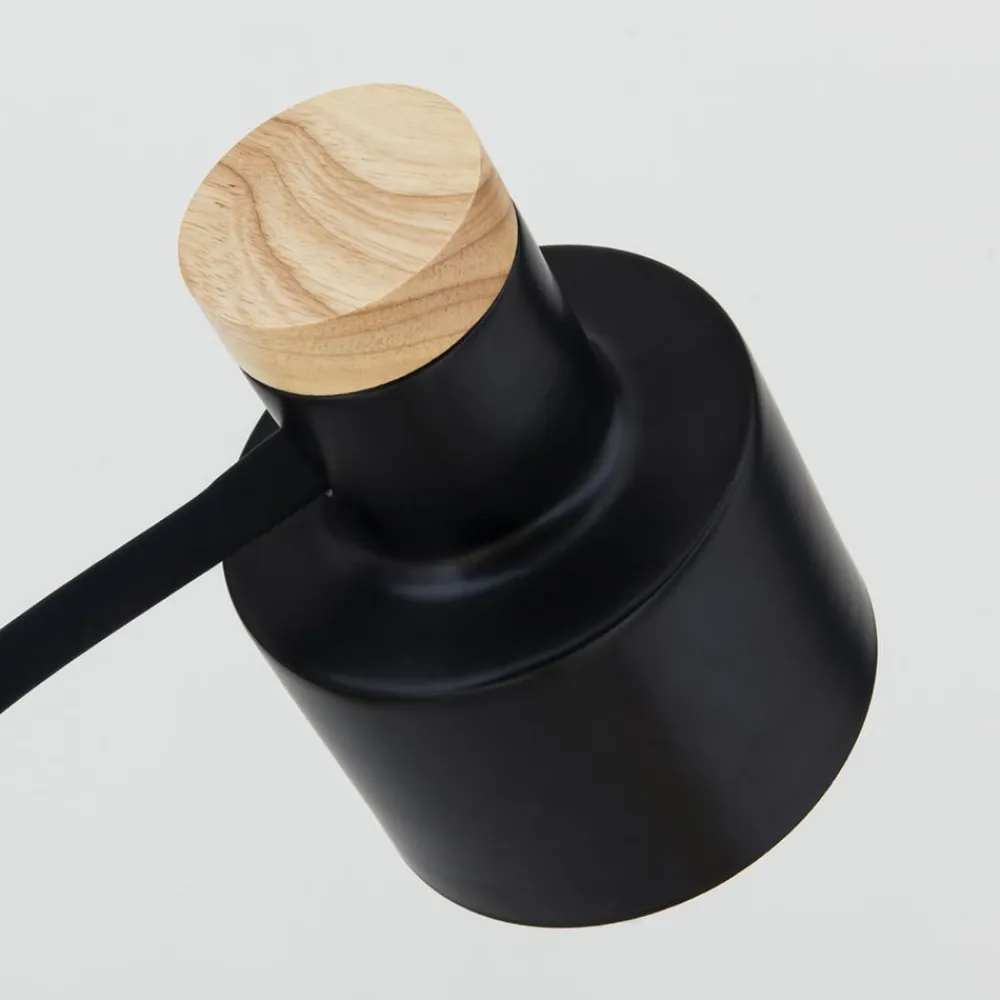 ORION Gulvlamper > Gulvlampe Gili, sort mat, stål, højde 150 cm, E27
