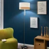 Globo Gulvlamper|Gulvlamper > Gulvlampe Libba med trækkontakt